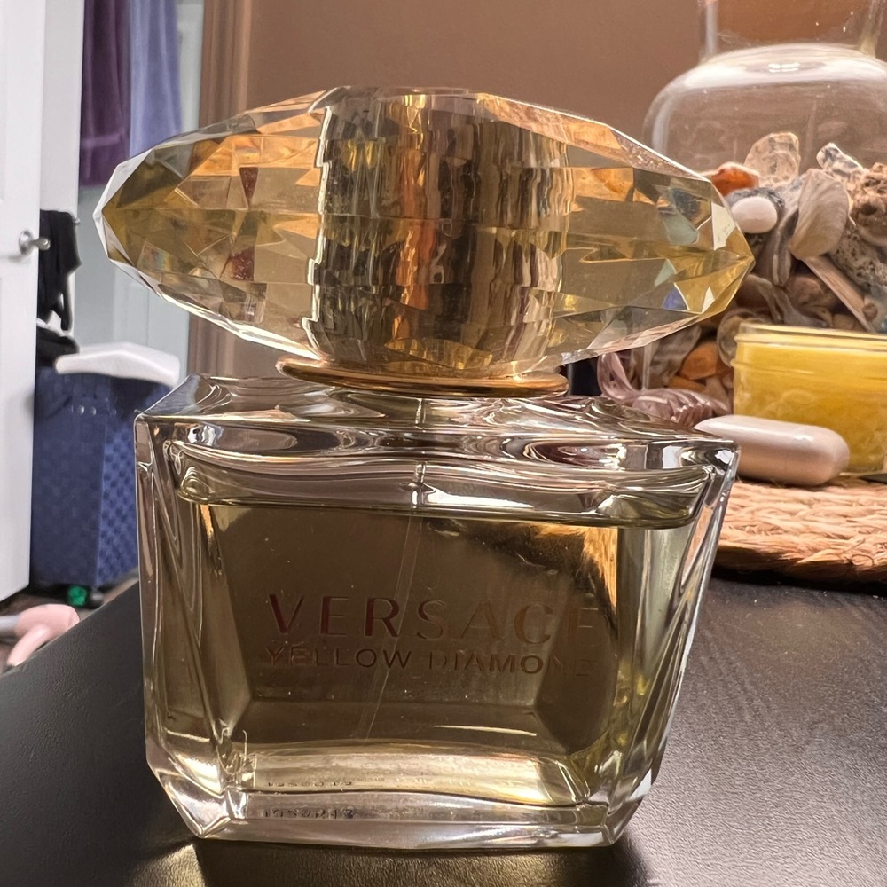 3.0 ounce Versace Yellow Diamond barely used!
